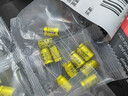 發(fā)燒音頻無(wú)極電解電容NP 50v 100v 1/2.2/3.3/4.7/6.8/10/22/47UF 10UF 100V 立式金色8*12MM（10只） 曬單實(shí)拍圖
