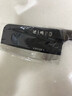 張小泉黑將不銹鋼廚房家用菜刀刀具 切菜刀 斬切刀 【京東限定】 曬單實(shí)拍圖