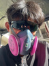 3M7502硅膠防塵面具口罩防工業(yè)粉塵過(guò)濾各類(lèi)顆粒物及有機蒸氣異味配2097CN 曬單實(shí)拍圖