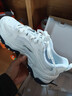 李寧紅糖丨休閑鞋男鞋透氣復古老爹鞋通勤減震百搭厚底增高運動(dòng)鞋 【紅糖大logo】白/銀色(127款)-3 42 曬單實(shí)拍圖