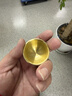 臺蘭仕銅杯銅茶杯酒杯家用供奉財神爺佛龕拜神敬水杯觀(guān)音凈水杯佛前供杯 銅供杯3盞  高度2.5cm容量20ml 曬單實(shí)拍圖