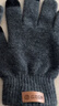 GRGN羊毛手套男女冬季戶(hù)外時(shí)尚觸屏防寒保暖加厚騎行開(kāi)車(chē)針織毛線(xiàn)手套 曬單實(shí)拍圖