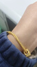 周生生黃金手鏈 足金素圈蛇骨鏈 送媽媽送女友 90193B計價(jià) 18厘米 - 6.66克(含工費240元) 曬單實(shí)拍圖