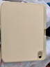 zonyee iPad11保護套適用于蘋(píng)果2025款A16平板電腦11英寸輕便保護殼A3354/A3356 硅膠軟殼帶筆槽-全包邊【黃色】+鋼化膜 iPad11英寸（A16）2025 曬單實(shí)拍圖