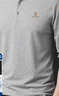 啄木鳥(niǎo)（TUCANO）長(cháng)袖T恤男春秋季商務(wù)休閑翻領(lǐng)polo衫經(jīng)典百搭上衣男裝 淺灰XL 曬單實(shí)拍圖