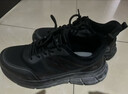 足力健男鞋新款老人鞋輕便耐磨爸爸鞋中老年緩震休閑健步鞋9235 黑色 42 曬單實(shí)拍圖