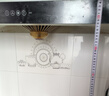 名氣（MQ）老板出品纖薄歐式雙子星頂吸式抽吸排油煙機26風(fēng)量家用大吸力吸煙機1200pa以舊換新Q10搭配燃氣灶 曬單實(shí)拍圖