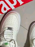 卡帕（Kappa）官方小白鞋子女鞋春季厚底增高輕便學(xué)生運動(dòng)板鞋女 水綠色 36 曬單實(shí)拍圖