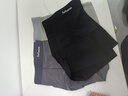 貓人男士?jì)妊澞斜z無(wú)痕涼感10A蟲(chóng)草抑菌透氣褲衩大碼男生平角短褲頭 黑色+鉑灰+灰藍 10A抑菌冰絲 3條 XL （建議120斤-140斤） 曬單實(shí)拍圖
