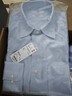 優(yōu)衣庫男裝高性能修身防皺襯衫/長(cháng)袖襯衣商務(wù)通勤477994 475902 477994/60淺藍色 M 曬單實(shí)拍圖