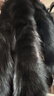 付智恩  晨霧莊園 進(jìn)口sagafurs狐貍毛外套年輕款黑色皮草大衣女 黑色 L 曬單實(shí)拍圖