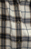 優(yōu)衣庫男女裝法蘭絨格子襯衫長(cháng)袖襯衣薄外套481225 481225/30淺米色 M 曬單實(shí)拍圖