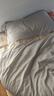 京東京造100支長(cháng)絨棉床上四件套 植素超柔貢緞輕奢床單被套床品套件抗菌 1.5米床銀灰香檳 曬單實(shí)拍圖