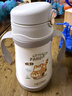 膳魔師（THERMOS）兒童吸管保溫杯超輕316L不銹鋼把手學(xué)生杯幼兒園嬰兒水杯上學(xué)TCKC 曬單實(shí)拍圖