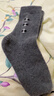 貓人5雙41%羊毛襪子秋冬季男士襪子男提花加厚中筒襪防寒保暖長(cháng)襪 曬單實(shí)拍圖