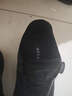 百麗厚底健步鞋男旋鈕扣防潑濺耐磨休閑運動(dòng)鞋 煙晶黑（絨里） 40 曬單實(shí)拍圖