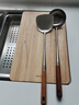 蘇泊爾（SUPOR） 鏟勺304不銹鋼長(cháng)柄梨花木手柄中式家用炒菜專(zhuān)用耐高溫不傷鍋鏟勺 花梨木長(cháng)柄中式鏟勺【兩件套】 曬單實(shí)拍圖