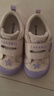 泰蘭尼斯春季童鞋幼兒園室內鞋男童防踢兒童板鞋女寶寶入園鞋子 白/紫26 曬單實(shí)拍圖