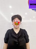 皮爾卡丹（pierre cardin）大碼寬松遮肚子長袖T恤女士2025春夏新款V領(lǐng)小衫顯瘦上衣 黑色短袖【短袖上衣女/t恤女夏季 2XL 【140-160斤】 曬單實拍圖