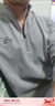 伯希和（Pelliot）戶(hù)外抓絨衣男女春秋抗菌保暖衣立領(lǐng)T恤內搭打底衫114315385灰M 曬單實(shí)拍圖
