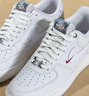 耐克NIKE男空軍一號AF1 AIR FORCE1馬年限定款 運動(dòng)鞋IQ1119-011白41 曬單實(shí)拍圖
