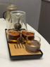 憶壺茶茶具套裝泡茶壺茶水分離辦公室專(zhuān)用一人飲玻璃喝茶杯整套帶茶盤(pán) 曬單實(shí)拍圖