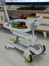 babycare兒童滑板車(chē)1-3-6歲多功能遛娃神器寶寶可坐滑滑車(chē)周歲禮物 辛德白 曬單實(shí)拍圖