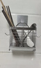 美廚（MAXCOOK）筷籠壁掛式筷子筒 304不銹鋼筷子置物架勺子餐具收納瀝水MCWA828 曬單實(shí)拍圖