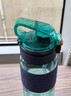 TKK運動(dòng)水杯男士款大容量塑料泡茶杯子耐高溫tritan學(xué)生水壺夏季防摔 變革藍綠530ml【進(jìn)口tritan+茶隔+吸管】 曬單實(shí)拍圖