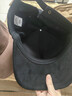 北極絨帽子男大頭圍棒球帽硬頂加大加深大尺碼寬松版鴨舌帽高品質(zhì)全棉 黑色 XL特大碼(60-65cm)適合大頭圍戴 曬單實(shí)拍圖