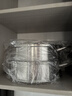 康巴赫304不銹鋼三層蒸鍋蒸籠復底大湯蒸鍋多功能鍋具32cm燃氣灶通用 曬單實(shí)拍圖
