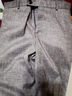 ZIOZIA夏季新款休閑褲男時(shí)尚商務(wù)韓版休閑西褲ZPP02373C 灰色 78 170 曬單實(shí)拍圖