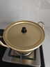 全適韓式黃鋁鍋宿舍泡面鍋拉面鍋火鍋湯鍋小煮鍋雙耳方便面煮面鍋20cm 曬單實(shí)拍圖