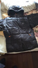 黑冰25秋冬男款鵝絨800蓬高蓬防潑輕量保暖活帽羽絨服F8620MJ 黑色 XL 曬單實(shí)拍圖