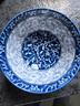 華青格碗盤(pán)餐具青花瓷5英寸唐式碗4只裝家用飯碗高溫釉下彩 曬單實(shí)拍圖