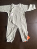 貝瑞加（Babyprints）嬰兒連體衣男女寶寶純棉A類(lèi)哈衣長(cháng)袖四季爬服柔軟家居服 綠73 曬單實(shí)拍圖