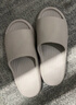 優(yōu)調拖鞋男足弓支撐居家防臭夏季浴室洗澡防滑情侶拖鞋女 隕石灰42-43 曬單實(shí)拍圖