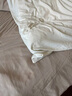 水星家紡床上四件套純棉純色水洗棉被子床單被套三件套家用學(xué)生宿舍 純粉玉 床單款 1.5四件套-被套150x200 曬單實(shí)拍圖