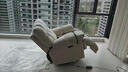 電動(dòng)太空艙沙發(fā)單人頭等艙云朵搖搖椅客廳多功能懶人沙發(fā)可躺可睡 米白【電動(dòng)Pro款】電動(dòng)調節+搖轉+USB+手機支架 一人位 曬單實(shí)拍圖