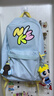 耐克（NIKE）兒童雙肩包 可愛(ài)時(shí)尚書(shū)包運動(dòng)包HF7250-474冰川藍 曬單實(shí)拍圖