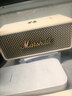 Marshall（馬歇爾）EMBERTON III 音箱便攜式3代無(wú)線(xiàn)藍牙家用戶(hù)外防塵防水長(cháng)續航新年禮物小音響 油彩白 曬單實(shí)拍圖