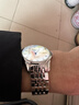 天梭1853力洛克T41原廠(chǎng)表帶 T006408A T006428A 鋼帶手表鏈男19mm 銀色 19MM 曬單實(shí)拍圖