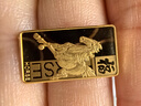 菜百首飾 足金AU999.9黃金 馬年生肖金條 馬年金條  菜百投資金條 5克（不支持7天無(wú)理由退換貨） 曬單實(shí)拍圖