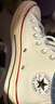 匡威（Converse）男女 Chuck Taylor All Star ‘70帆布鞋162056C 37碼US4.5碼 曬單實(shí)拍圖