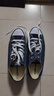匡威（Converse）All Star 男女鞋經(jīng)典低幫休閑情侶帆布鞋 102329 海軍藍 38碼  曬單實(shí)拍圖
