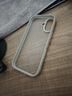 藍猩先生適用蘋(píng)果17手機殼 iPhone17保護殼磨砂輕薄護甲防摔耐磨手機保護套 灰白 曬單實(shí)拍圖