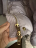 ELAND羽絨服女寬松短款帶拉鏈外套25冬季新款 薰衣草紫 160 曬單實(shí)拍圖