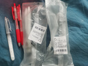 百樂(lè )（PILOT）【熱門(mén)商品】JUICE UP果汁筆按動(dòng)黑色中性筆0.5簽字筆水筆學(xué)生考試st刷題高顏值辦公文具套裝 3支 曬單實(shí)拍圖