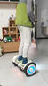 領(lǐng)奧電動(dòng)兒童智能平衡車(chē)3-6-12歲體感8到10歲到15歲以上腿控成年人兩輪自動(dòng)手扶雙輪新款平行車(chē) K6旗艦白54V【三控+APP+炫光輪】 曬單實(shí)拍圖