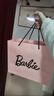 芭比（Barbie）單肩包包女大學(xué)生2026年新款輕奢斜挎手提包送閨蜜生日禮物情人節 曬單實(shí)拍圖